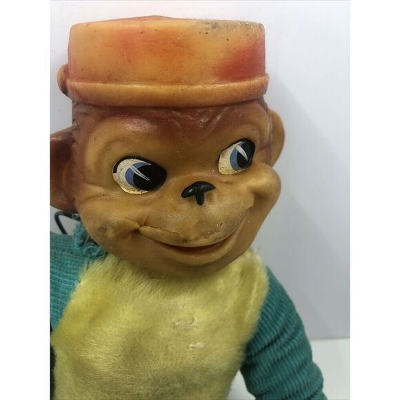 Stuffed Monkey Made in Japan 1965 A.D. Sutton & Sons New York City 13”. Read VTG - Picture 2 of 16
